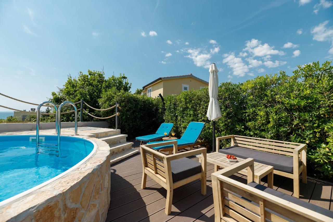 Malo Ferienvilla Privlaka, Pool, Boje, Wi-Fi, Wallbox Privlaka  Zewnętrze zdjęcie